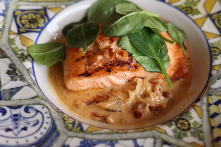 Blanquette Saumon Poireaux (Authentic)