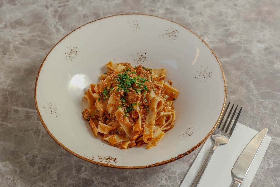 Authentic Tagliatelle al Ragù Bolognese