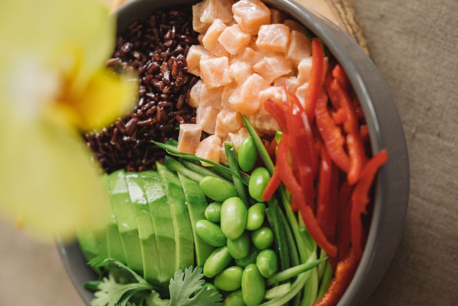 Green Edamame & Avocado Power Bowl