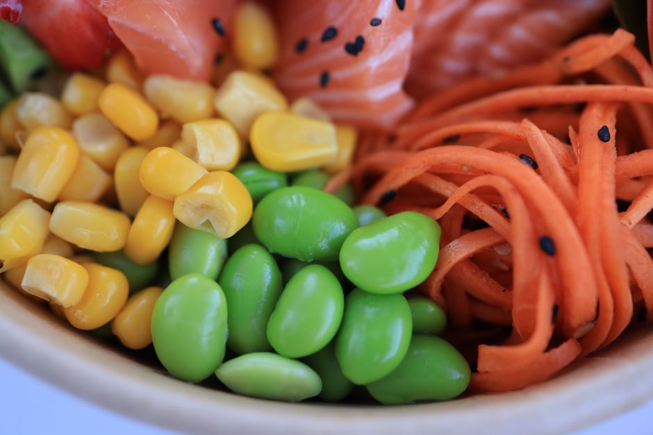 Bowl Edamame Wakame Saumon Grille (Authentic)