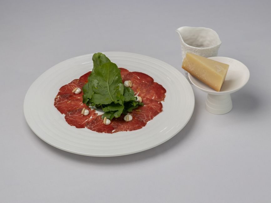 Carpaccio Courgettes Pignons Parmesan (Authentic)