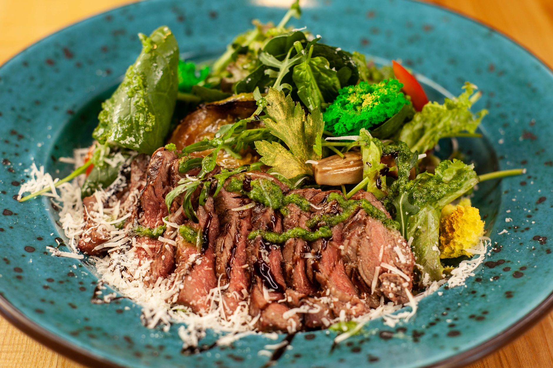 Tuscan Grilled Beef Tagliata with Arugula & Aged Balsamic