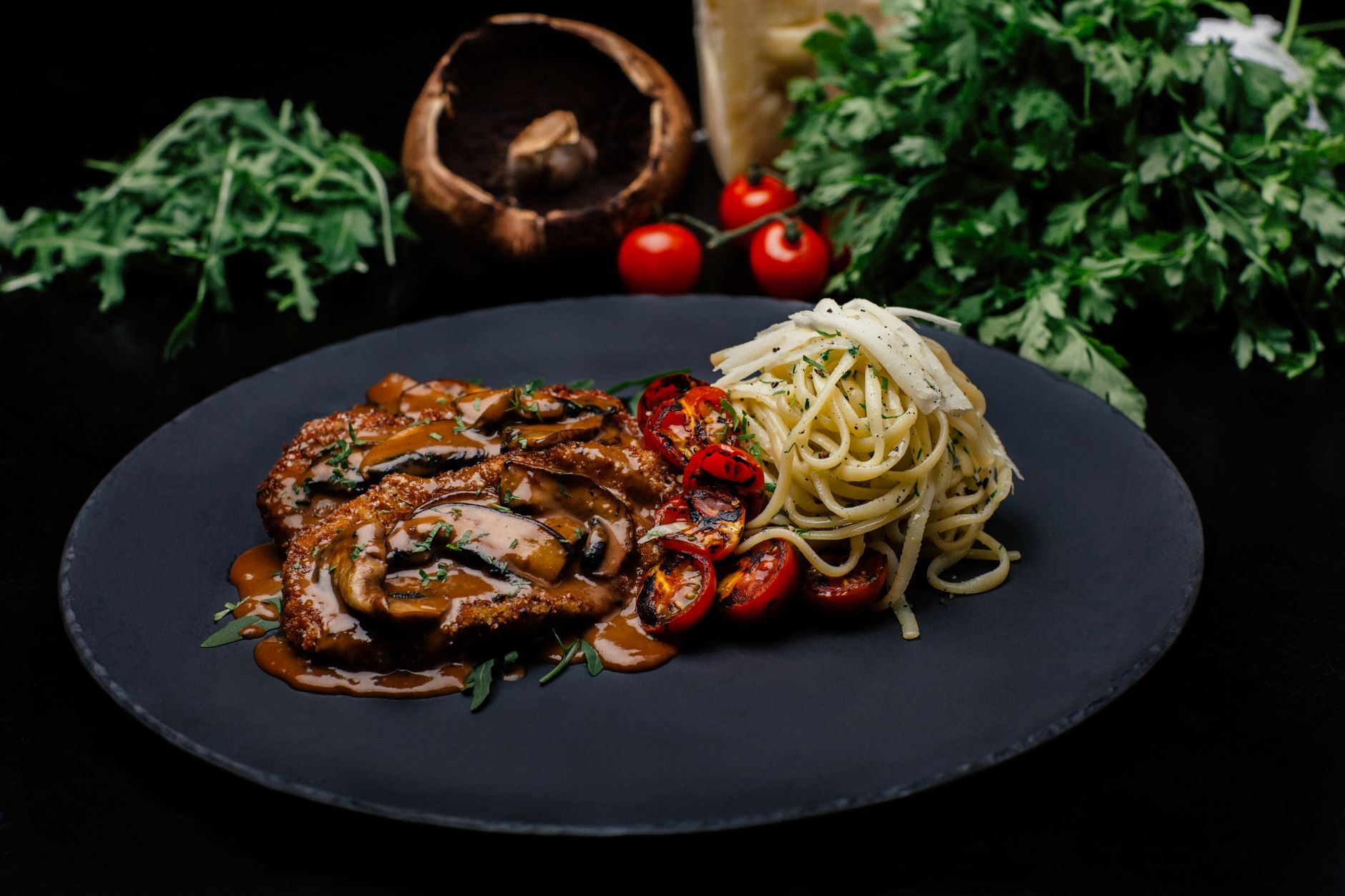 Classic Roman Veal Saltimbocca with Prosciutto & Sage