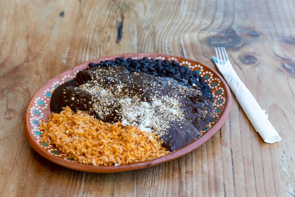 Enchiladas Mole Poblano (Authentic)