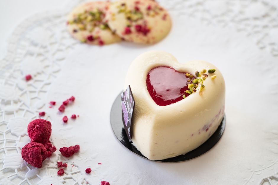 Financiers Pistache Framboise (Authentic)