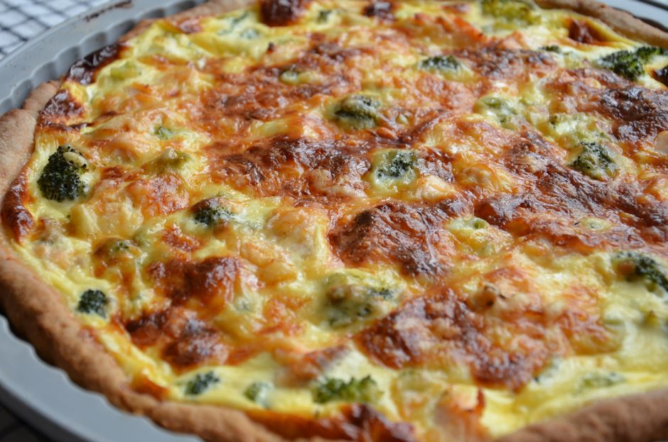 Traditional French Leek Flamiche Pie