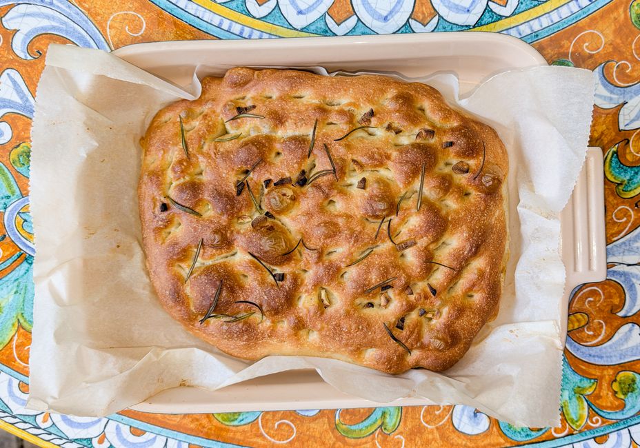 Rosemary & Sea Salt Focaccia