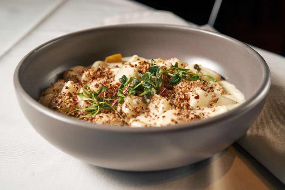 Italian Gnocchi in Creamy Gorgonzola & Walnut Sauce