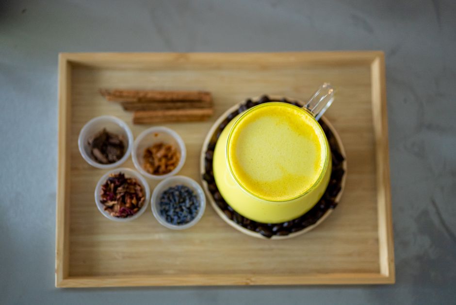 Ayurvedic Turmeric Golden Milk Latte