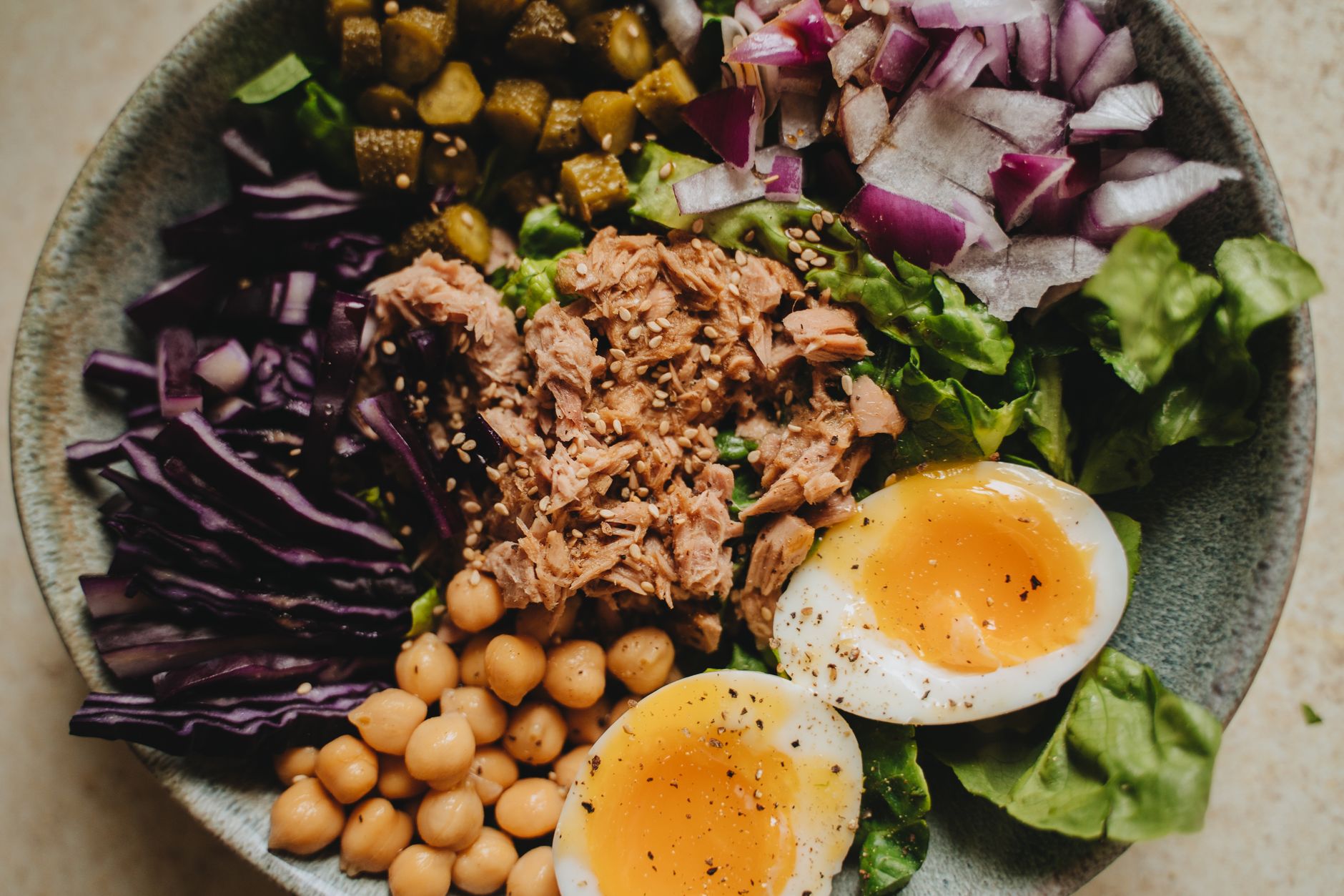 Traditional French Riviera Salade Niçoise