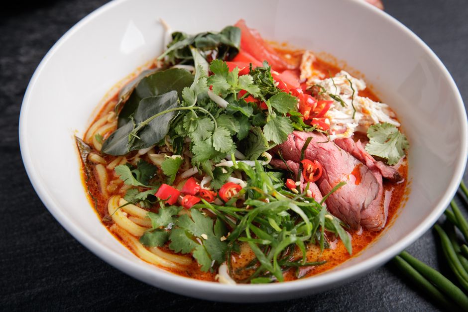 Thai Massaman Beef Curry with Sweet Potatoes