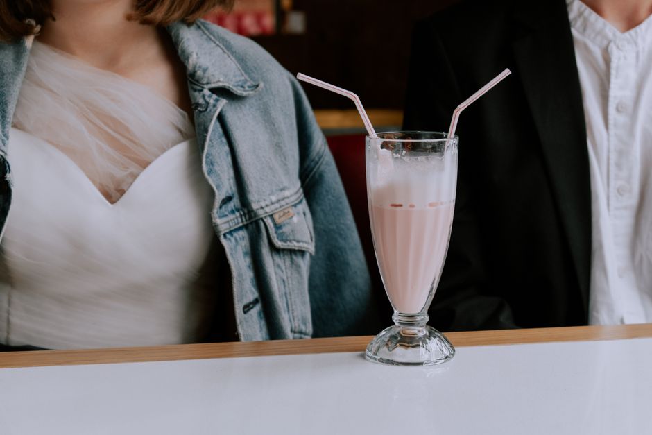 Classic Strawberry & Vanilla Milkshake