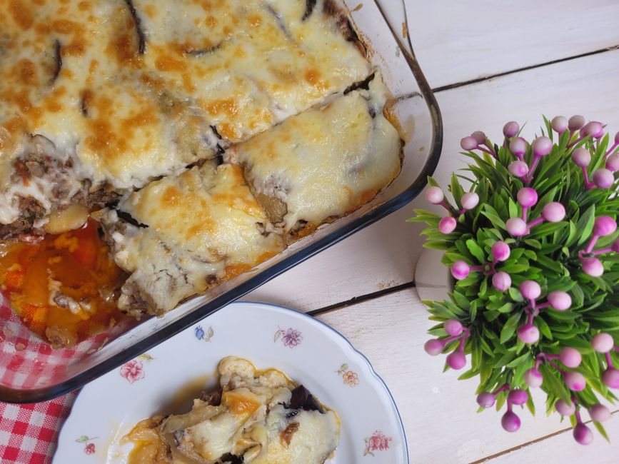 Moussaka Vegetarienne Lentilles (Authentic)