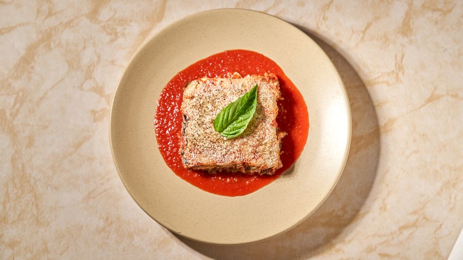 Parmigiana Aubergines Mozzarella (Authentic)