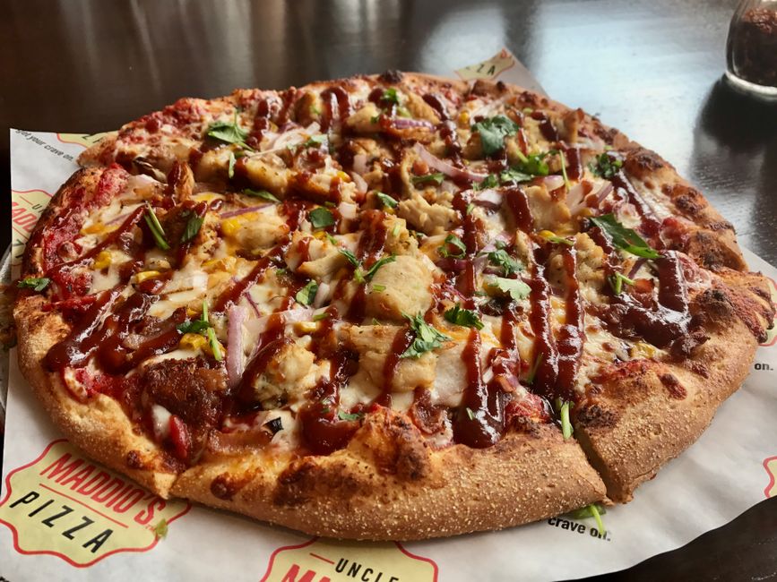 Pizza Bbq Chicken Smokehouse (Authentic)
