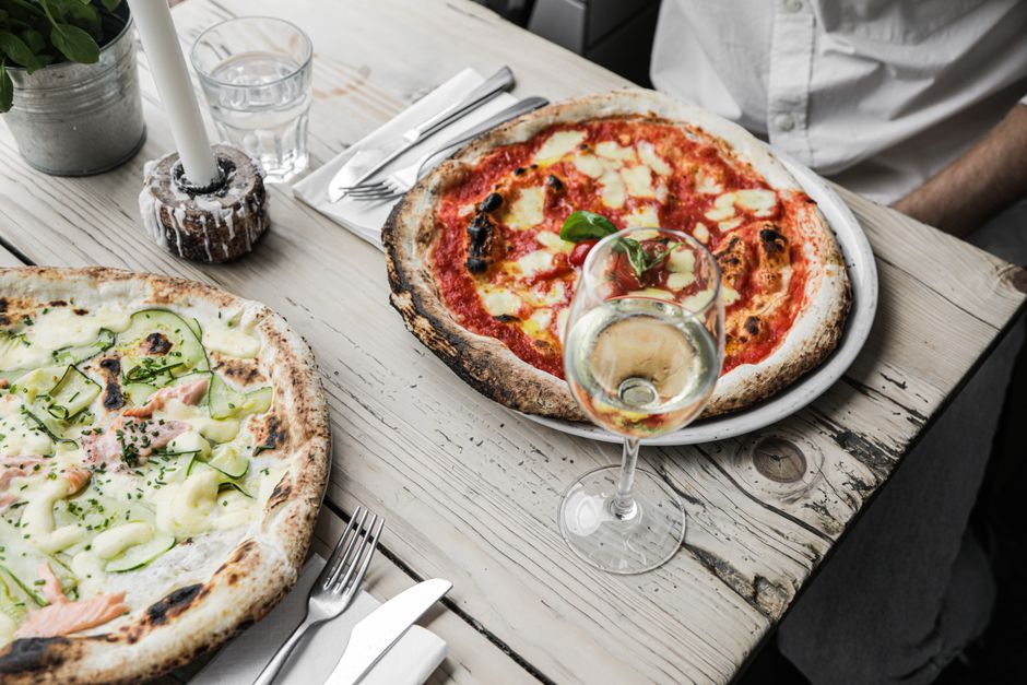 White Courgette & Ricotta Pizza (Pizza Bianca)