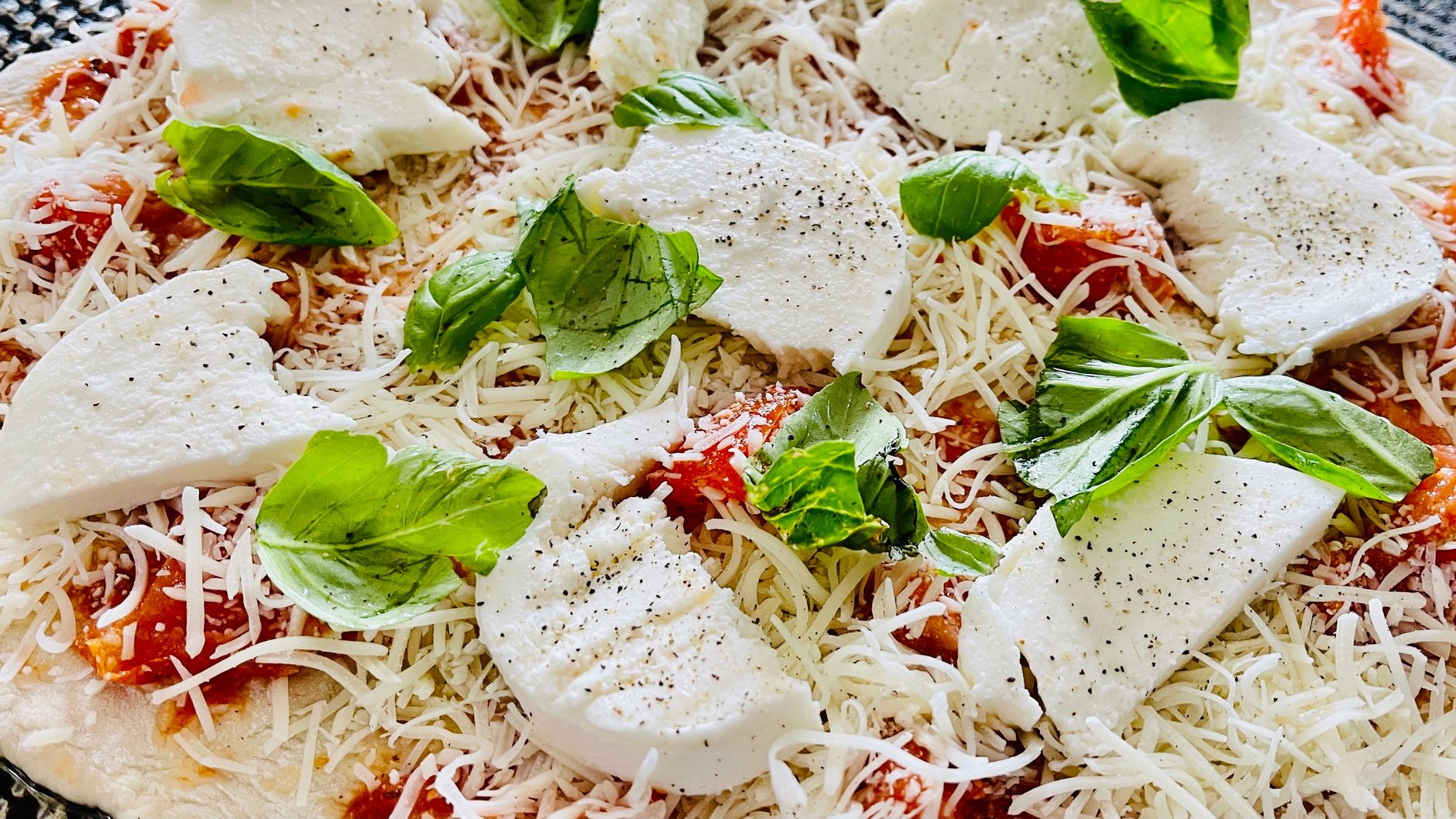 Authentic Neapolitan Margherita Pizza with Buffalo Mozzarella