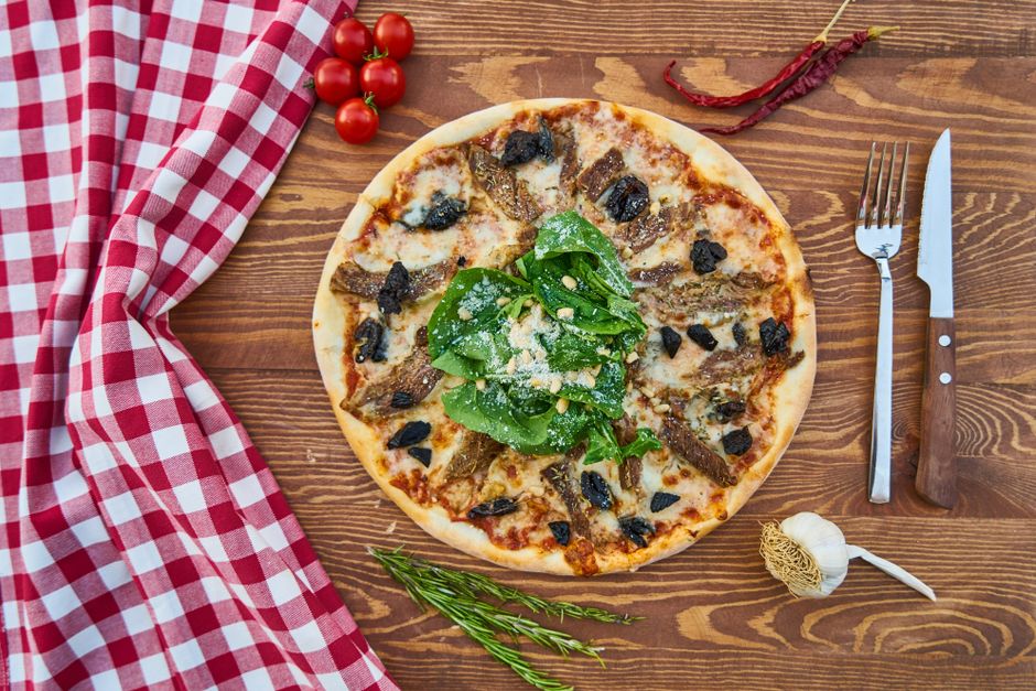 Pizza Tartufata Champignons Truffe (Authentic)