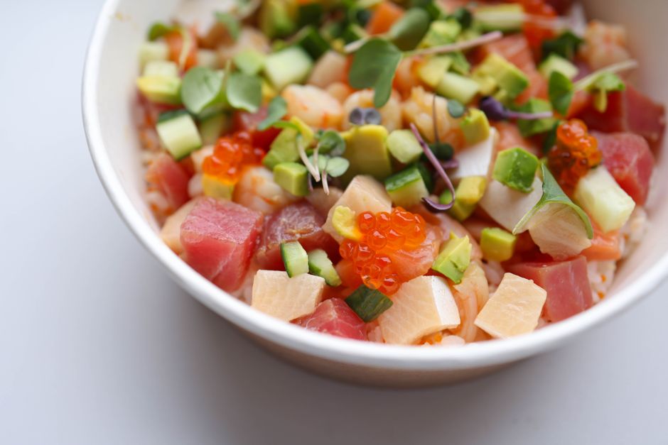 Ahi Tuna Poké Bowl with Sesame Soy