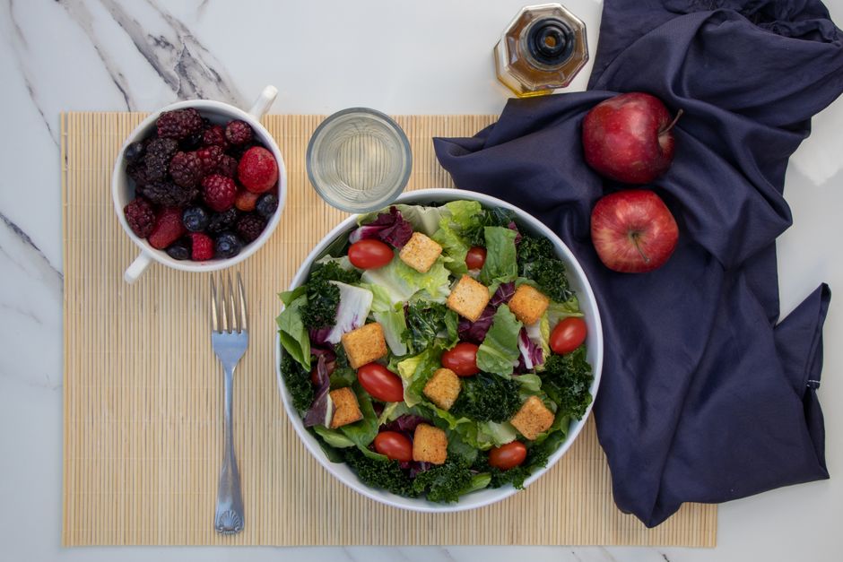 Salade Chou Kale Pomme Pecan (Authentic)
