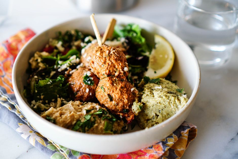 Salade Falafel Houmous Grenade (Authentic)