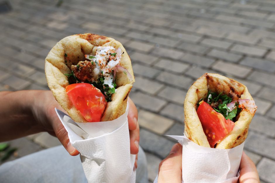 Wrap Poulet Tzatziki Crudites (Authentic)